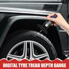Tread Checker Tyre Guage - Tire Depth Gauge Tool, Tire Thread Measuring Gauge |