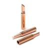 5pcs Soldering Iron 900M Soldering Iron Head Set Inside Hot Bare Copper Electric Soldering Iron Tip