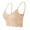 32A-95C Women Sleeveless Lace Vest Bra Cropped Top Camisole Padded Tank Tops Fitness Underwear Floral Lace… More