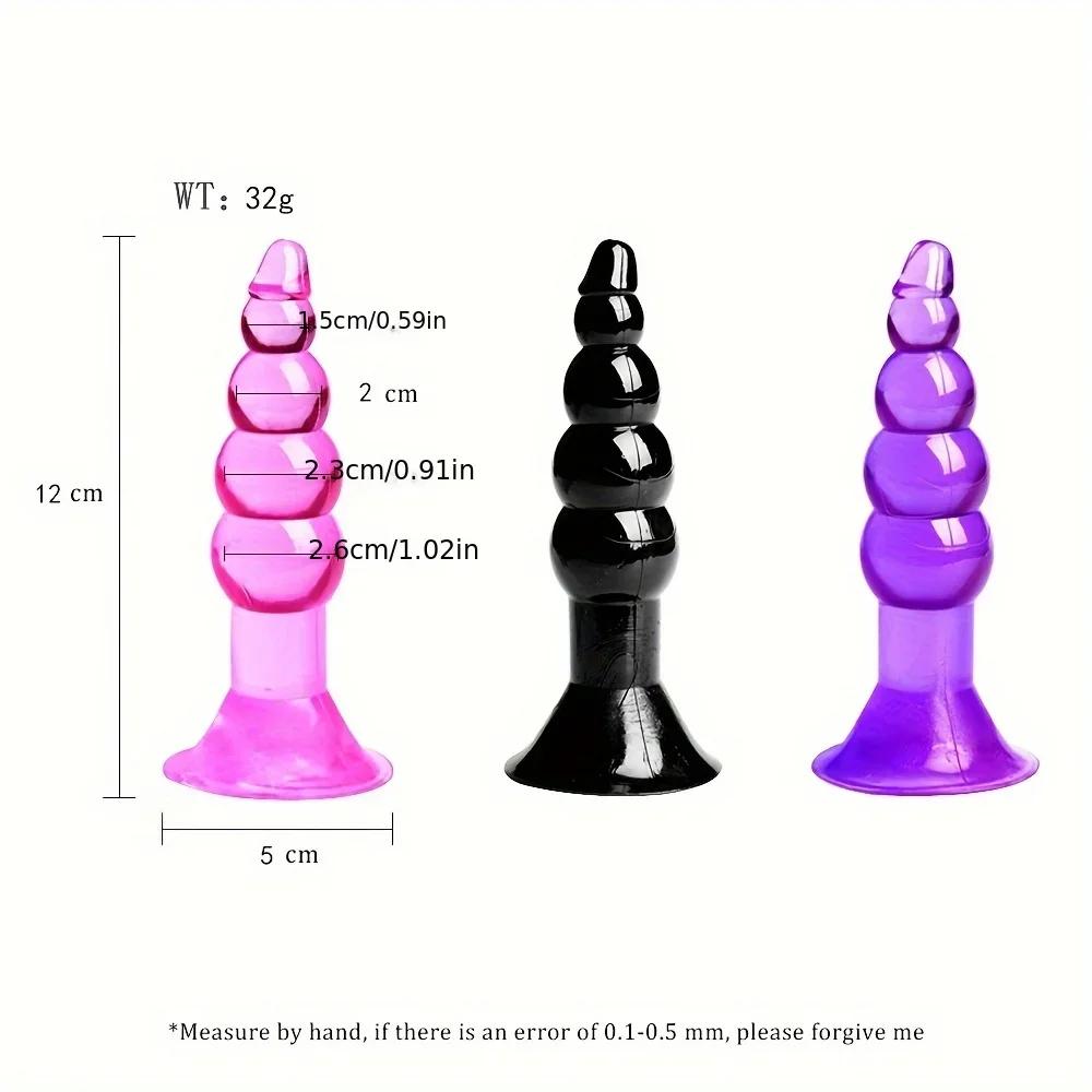 Anal Plug for Women  Anal Dilator Toys Silicone Butt Plug Dildo Masturbation Anal Plug Vaginal Sex Toys for Women Gay