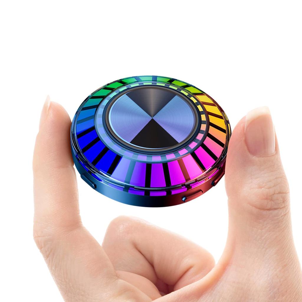 Portable RGB Music Rhythm Lights With Bone Conduction Speaker Bluetooth 5.0 Music Sync Color Changing Lights LED Pickup Light