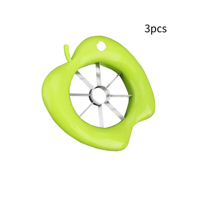 Assist Apple Slicer Cutter Multi-purpose Pear Fruit Divider Comfort 430 Stainless Steel Handle Apple Peeler For Kitchen Gadget