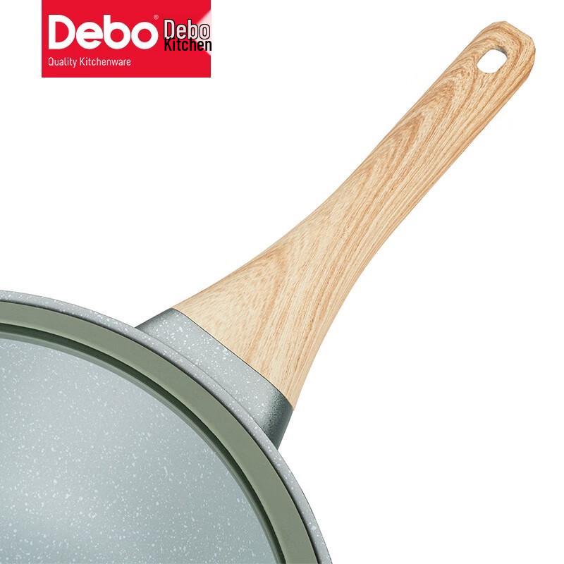 Debo Yibente 32cm Aluminum Stir-fry Wok