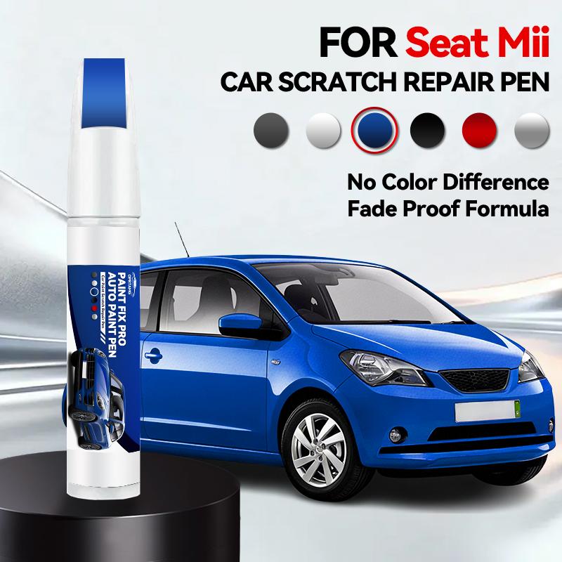 Vehicle for Exclusive Use For Seat Mini 1990-2026 Paint Repair Pen Touch Up Scratch Remover DIY Auto Accessories Black White Sil