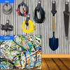 Pack Of 8 Adjustable Cable Ties for Tools Hoses and Ropes Hanging Storage Straps