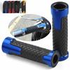 Rubber Moto Handlebars Grip CNC Aluminum Moto Handle Grip Handlebar Hand Grips  Motorbike Parts