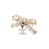 Schick Elegant Schleife Klassisch Doppel C Brosche Damen Accessoires Gold AB9718-B09591-NL114