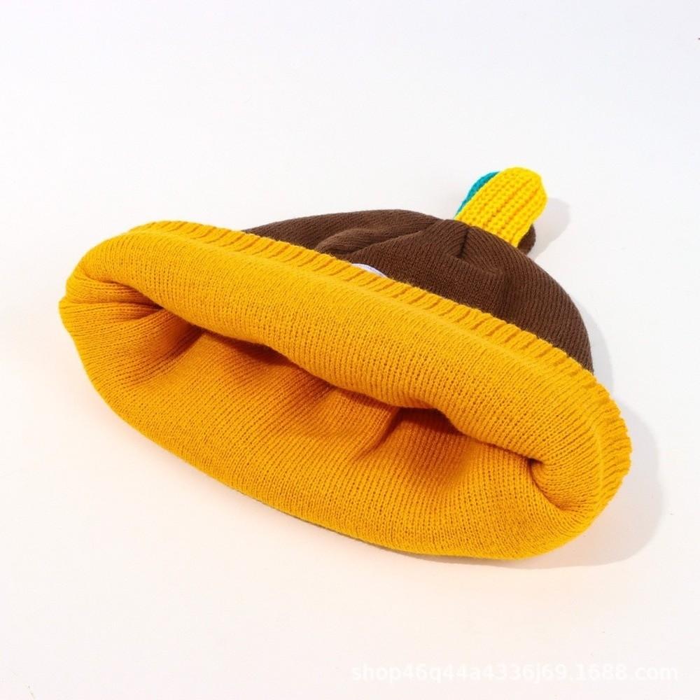 Windproof Turkey Hat Thickened Warm Pullover Hat Funny Knit Beanies Thanksgiving Party