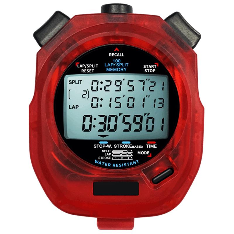 Churong 100-Track Electronic Training Stopwatch