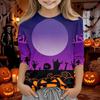 Kids Halloween 3/4 Sleeve T-Shirt for Boys and Girls