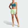 adidas Truepace Running Shorts Striped Color Block Mid Rise Loose Fit Casual Shorts Women Shorts Green IT9729