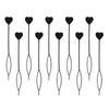 10 Pcs Plastic Ponytail Maker Quick Hair Beader Tool Set For Easy Braiding And Styling For Women And Girls