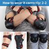 Child protective equipment helmet elbow knee pads for girls aged 3 4 5 6 7 8 9 10 11 12 year boy Suitable for roller skating and skiing