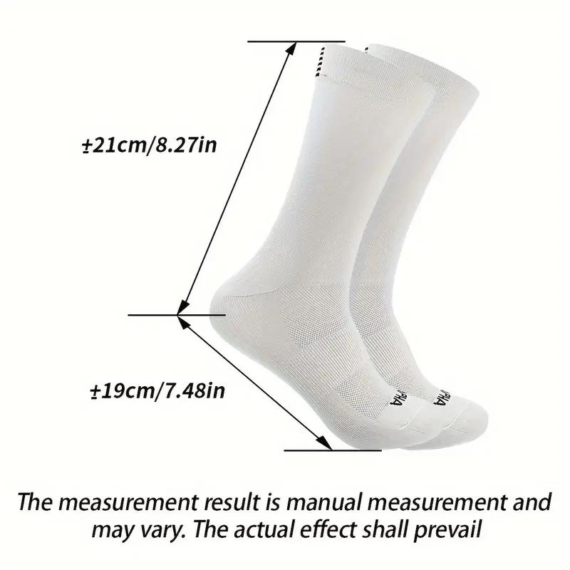 4 Pairs Cycling Socks Running Quick Dry Medium Cylinder Men and Women Sports Fitness In the Tube