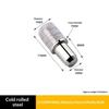 50Pcs Cold Rolled Steel Shelf Support Pegs Electroplated Finish Various Sizes For Home Cabinet Wardrobe Bookshelf