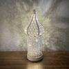 Home Decoration Golden Hollow iron art lamp Lantern Atmospheres Decorative Lamp Ornaments Ramadan Crafts Decorative ornaments