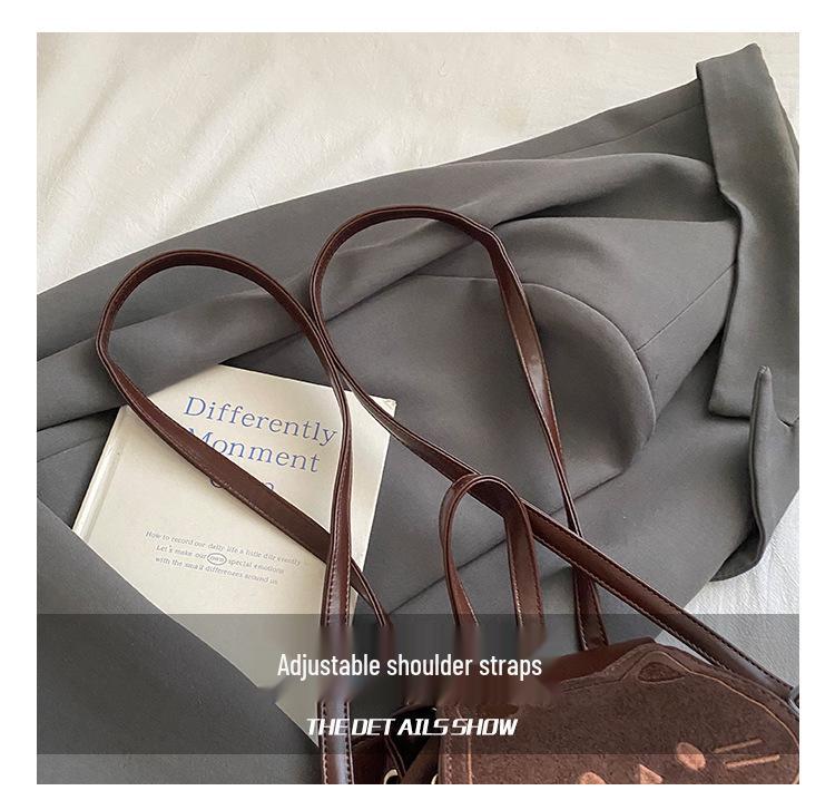 Children's Cute Cat Cartoon Backpack: Fashionable, Versatile, and Girly Style