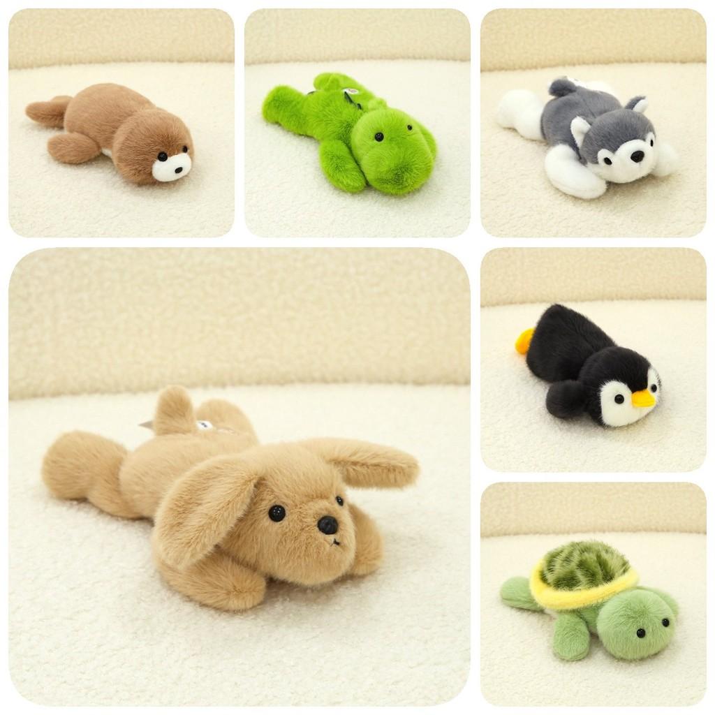 Cute Plush Animal Pillow Soft Toy Collection Featuring Adorable Dog Dinosaur For Kids