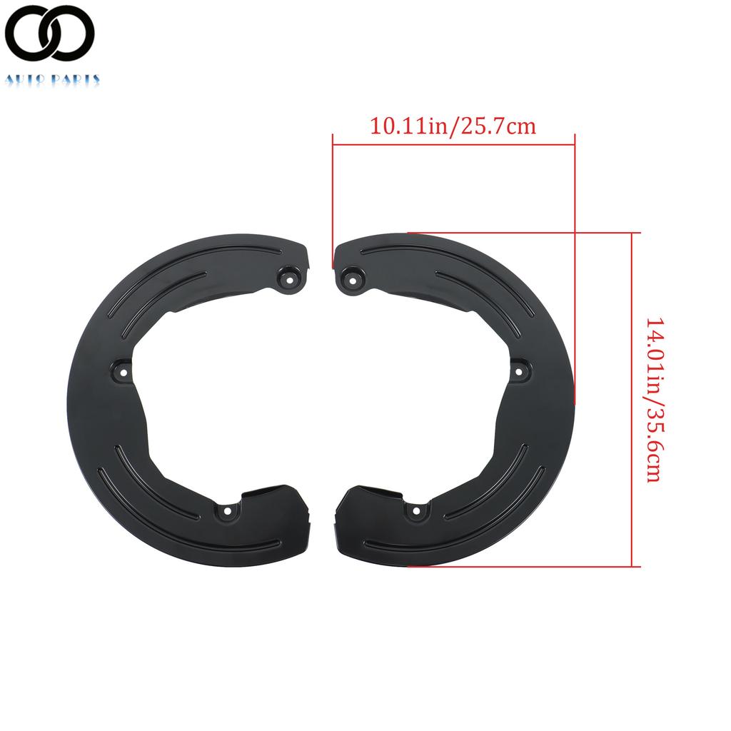 Pair Brake Dust Shield Front L&R For Dodge Ram 2500 3500 2009-2024 52122242AE