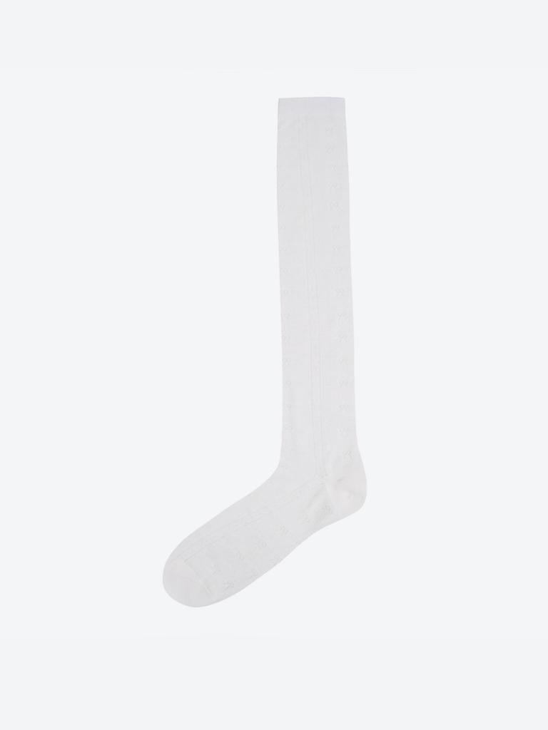 Ribbon Pattern See-Through Knee Socks HPAO5EA803