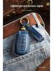 Vintage Leather Car Key Cover for Fiesta with Buckle