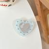 Love Small Mirror Mobile Phone Airbag Holder Adhesive Rhinestone Adhesive Telescopic Folding Desktop Lazy