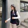 Women's Trendy Sleeveless Knit Vest - Autumn College Style