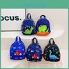 Dinosaur Kindergarten Print Backpack Breathable Lightweight School Bag For Girls