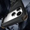 Для iPhone 17 Pro Чохол Шестикутний Підставка Ударостійкий ТПУ ПК Матовий Чохол для Телефона з Вбукріпленим Гачком-Лінійкою