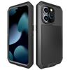 New Metal Heavy Duty Anti-slip Anti-abrasion Sturdy Drop Resistant 360 Degree Full Protection Case for IPhone 1615 X 11 12 13 14