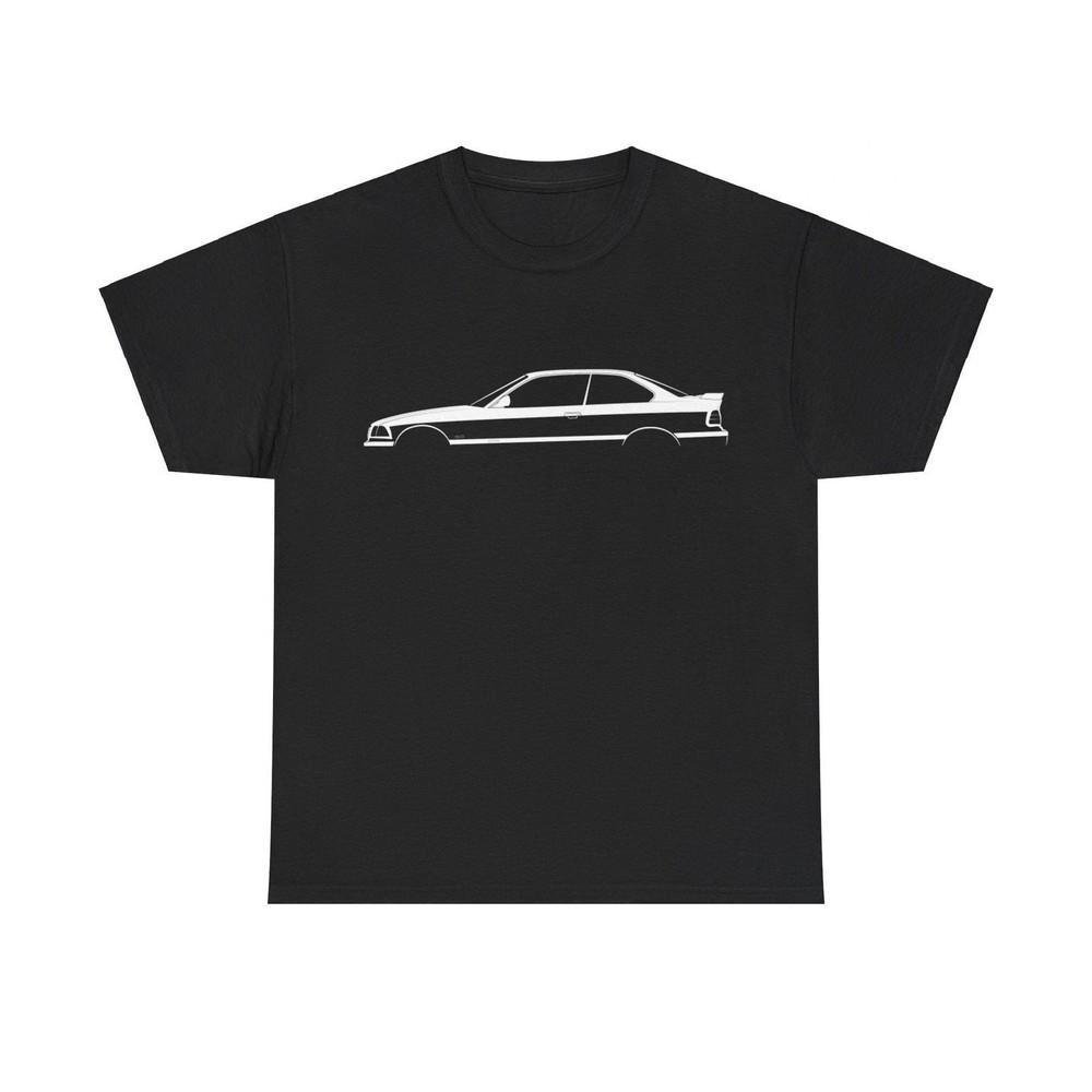 

BMW M3 Coupe E36 Silhouette Car T-shirt S