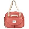BEABA, Sac À Langer Genève Ll, Modulable, Grande Contenance, Rangements Multiples, Pochette Avant Amovible, Terracota