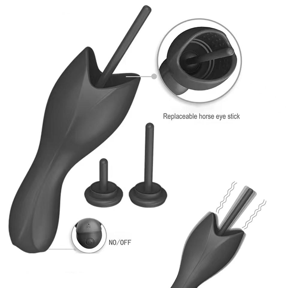 Male Penis Pump Vibrator Penis Massager Penis Plug Urethra Expansion Stimulator for Men Urethra Masturbation Cup Erotic Sex Toys Prostate Massager