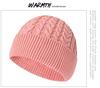Winter Cable Knit Beanie with Earflaps - Face-Slimming Wool Hat for Women/Men