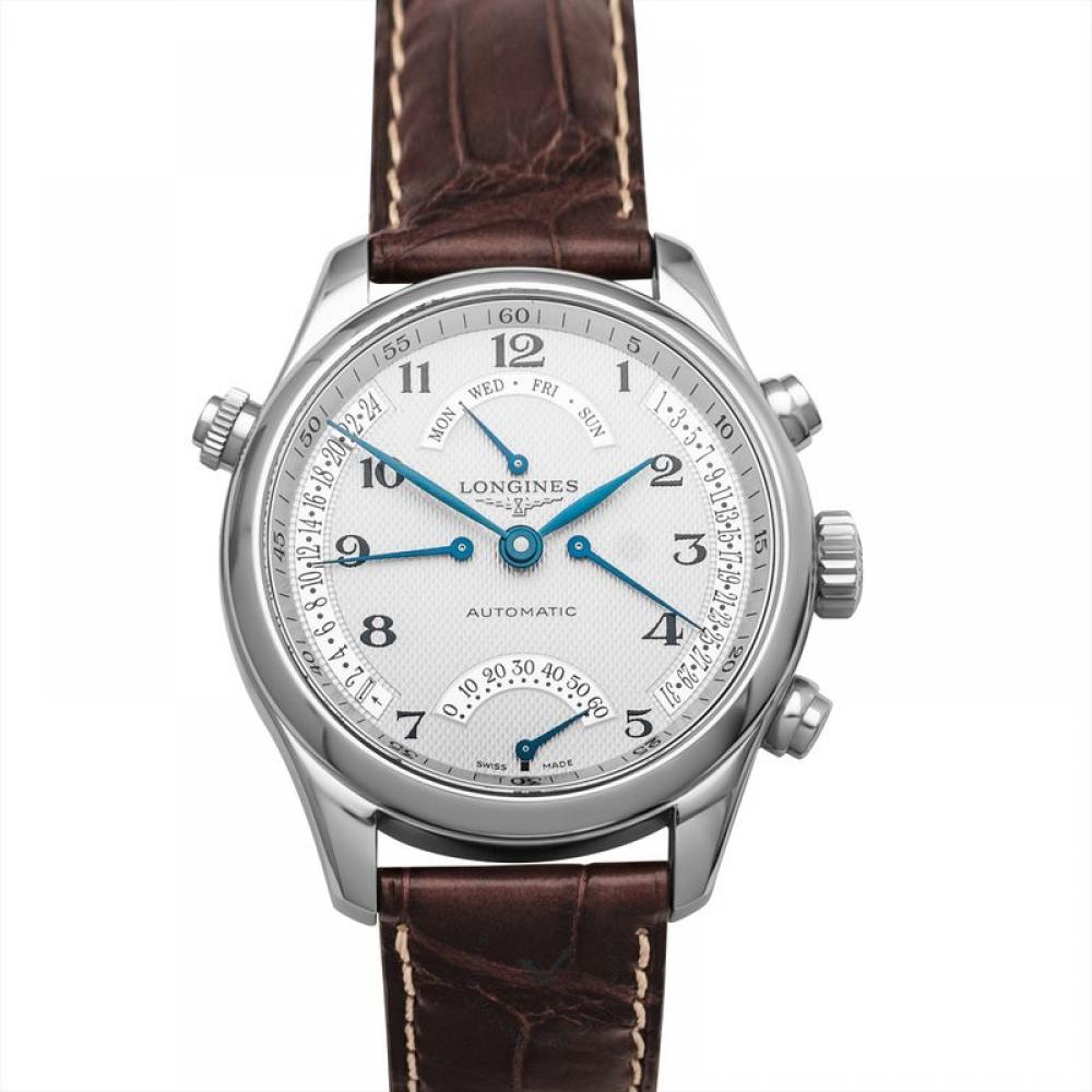 

LongineS Коллекция LongineS Master автоматические мужские часы из нержавеющей стали с серебристым циферблатом