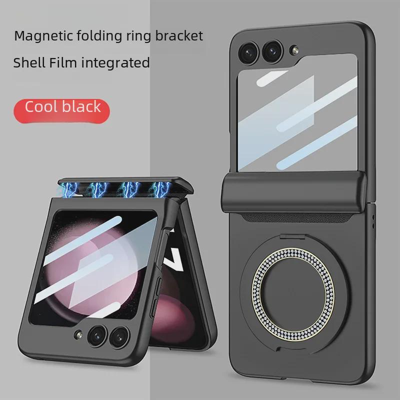 Ultra-Thin Magnetic Ring Bracket Case for Samsung Galaxy Z Flip5