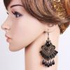 Black Choker Lace Necklace with Bracelet and Earrings Set Gothic Vintage Witch Jewelry for Halloween Costume Wedding