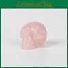 Art Pink Skull Figurine Handicraft Living Room Display Decoration Toy Gifts