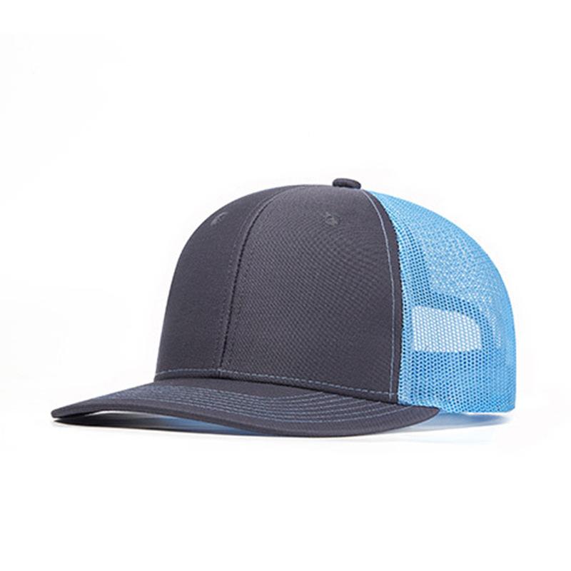 Customized Printed Logo Slightly Curved Brim Duck Tongue Hat Women's Outdoor Sunshade Net Caps Men's Hiking Baseball Hats