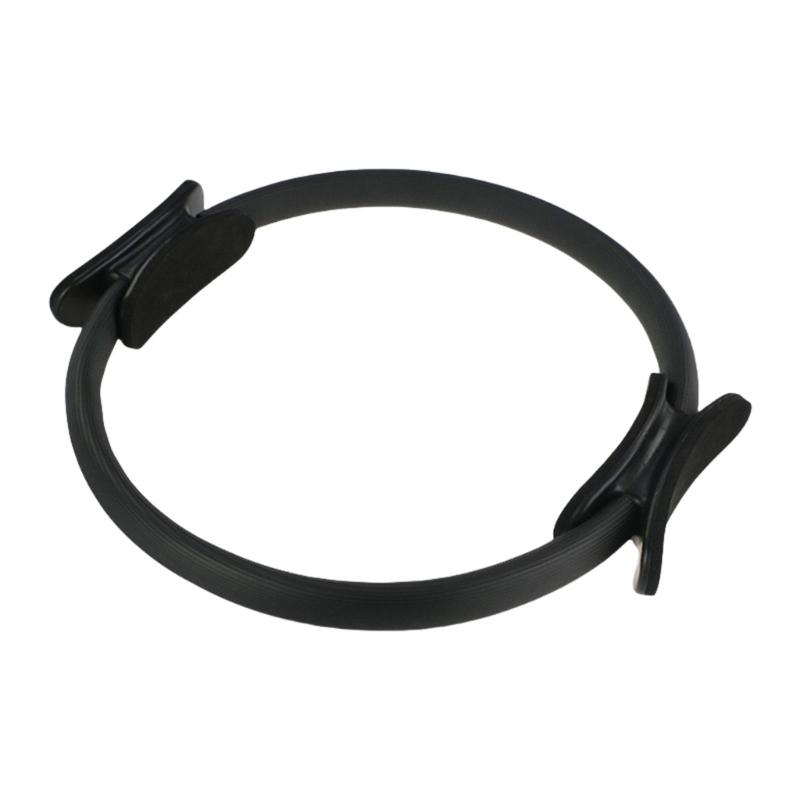 

Yoga Fitness Pilates Rings Women Girls Circle Magical Elasticities Yoga Rings for Postures Improvement чёрный