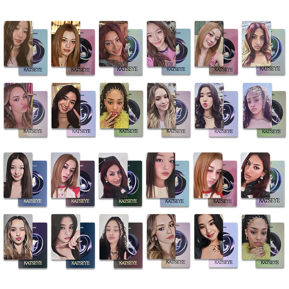 6Pcs/Set KATSEYE New Album SIS Soft Is Strong HD Bright Photocards DANIELA LARA MANON MEGAN SOPHIA YOONCHAE LOMO Cards Fans Gift