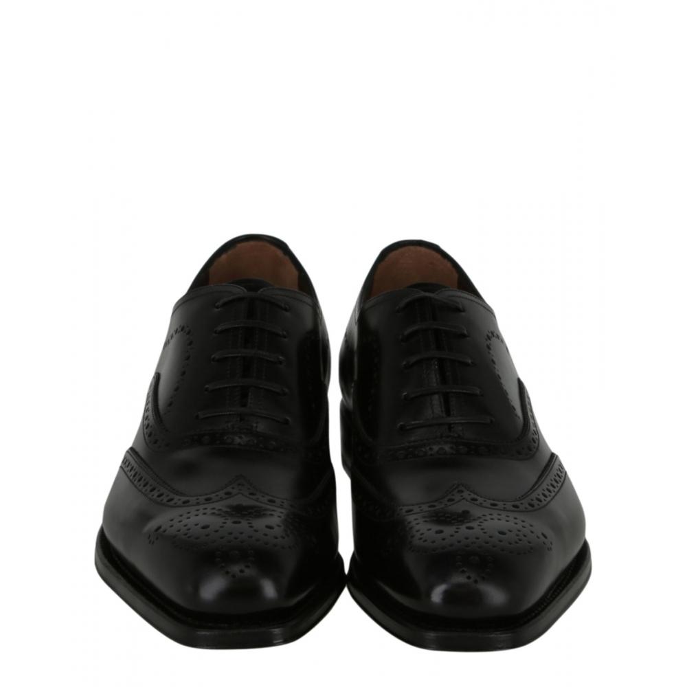 Salvatore Ferragamo Poveda Dress Shoes Black