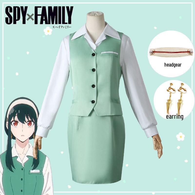 Anya & Yor Spy x Family Eden Academy Halloween Cosplay Costume