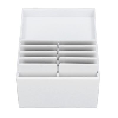 10 Lagen Acryl Wimper Opbergdoos met Magnetische Bodem Extension Grafting Tool Valse Wimpers