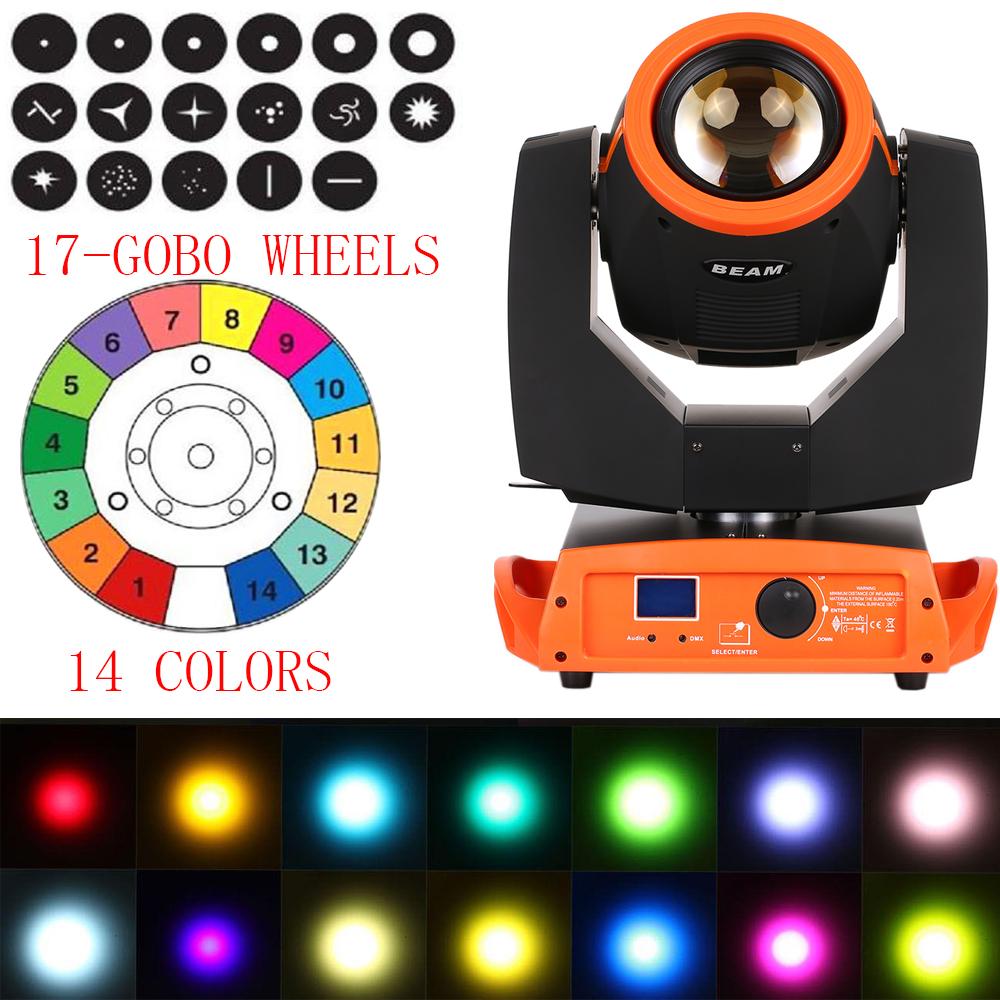 230W 16 Channel DMX512 Rotating Head Moving Sharpy  Stage Effect Light  Gobo Pattern Prism Lamp for