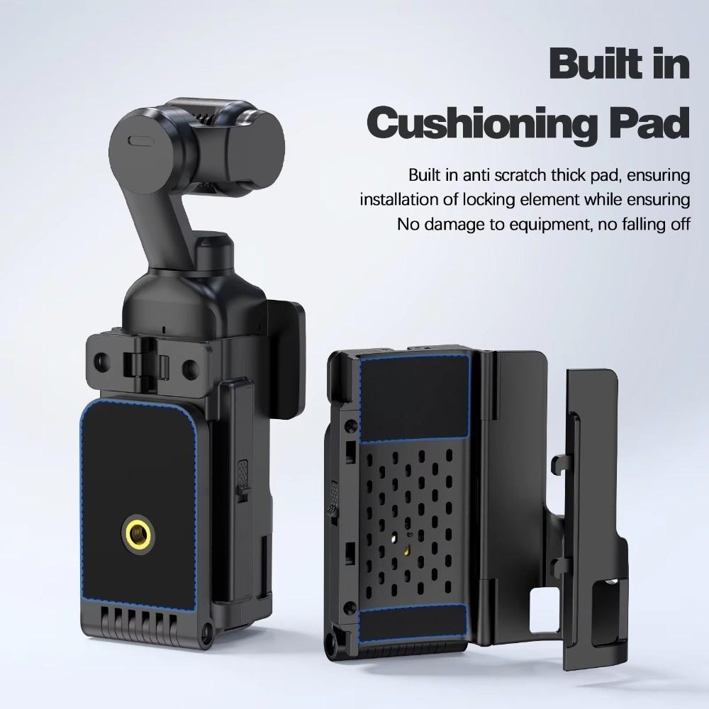 Foldable Magnetic Mount Expansion Adapter Holder for DJI Osmo Pocket 4 Cycling/V-log/Tabletop