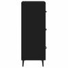 Sideboard Black 34.5 x 34 x 90 cm Particleboard