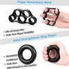 Hand Grip Strengthener Adjustable Resistance Men and Women Finger Massager Expander Workout Strength Muscle Wrist Gym Equipment