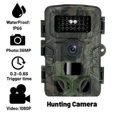PR700 36MP 2.7K Wild Camera Trap Wireless Tracking Hunting Camera Monitoring for Wild Animal Observation Hunting Forest Fire Prevention
