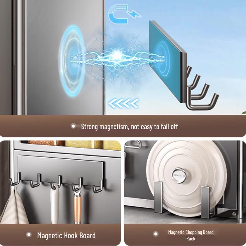 Yunshuang Multi-functional Narrow Pull-out Kitchen Storage Rack